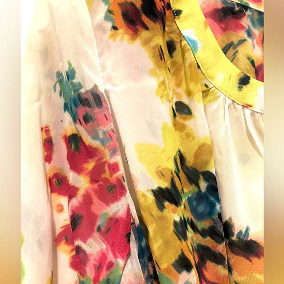 NWT Kut from the Kloth Adali Dress, Size 6, Floral Multi Colored - Picture 5 of 12